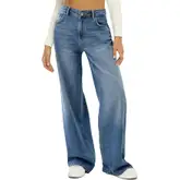 Product image of HDLTE Wide Leg Jeans