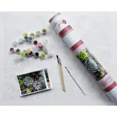Product image of Pink Picasso Kits Botanical Floral DIY Canvas Paint by Numbers