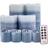 Product image of Furora Lighting Blue Decorative Candles
