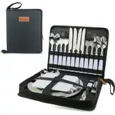 Product image of Rockkii Camping Silverware Set with Case