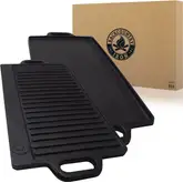 Product image of Backcountry Iron 20x9-Inch Reversible Griddle and Grill