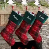Product image of Holiday Plaid Christmas Stocking