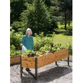 Product image of Gardener’s Supply Company Raised Garden Bed Heavy Duty Cedar