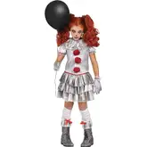 Product image of  Fun World 119322 Girls Carnevil Clown Costume