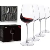 Product image of JBHO Italian Style Crystal Bordeaux Wine Glasses 