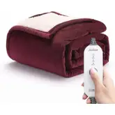 Product image of Sunbeam Royal Mink Sherpa Heated Throw
