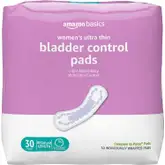 Product image of Amazon Basics Women's Ultra Thin Bladder Control Pads - Light Absorbency