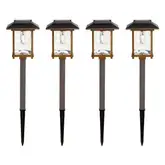 Product image of Hampton Bay Parkwood 14 Lumens LED Outdoor Solar Path Light