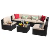 Product image of Devoko 7-Piece Outdoor Patio Set