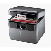 Product image of SentrySafe Black Fireproof and Waterproof Safe, File Folder and Document Box