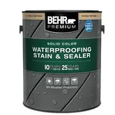 Product image of Behr Premium Solid Color Waterproofing Stain & Sealer