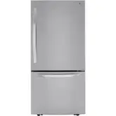 Product image of LG LRDCS2603S 33-inch Bottom Freezer Refrigerator 