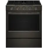 Product image of KitchenAid KSGS530SBE 30-inch Slide-In Smart Gas Range