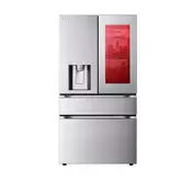Product image of LG Standard-Depth Max 4-Door French-door Refrigerator with Mirror InstaView MyColor and Mini Craft Ice 