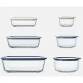 Product image of PlanetGoods by PlanetBox Glass Food Storage Container Set (12-piece)