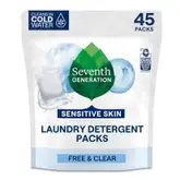 Product image of Seventh Generation Laundry Detergent Packs Free & Clear