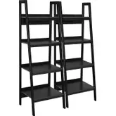 Product image of Altra Lawrence 4 Shelf Ladder Bookcase Bundle