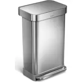 Product image of Simplehuman 45L Rectangular Step Can with Liner Pocket