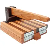 Product image of Central Coast Woodworks 8" Hardwood Tortilla Press (Red Oak & Walnut)