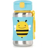 Product image of Skip Hop Zoo Stainless Steel Little Kid Straw Bottle