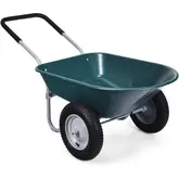 Product image of Goplus Dual Wheel Wheelbarrow