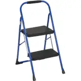 Product image of Cosco 2-Step Big Step Folding Step Stool with Rubber Hand Grip
