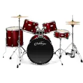 Product image of Ashthorpe Adult 5-Piece Drum Set with Remo Heads & Brass Cymbals