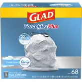 Product image of Glad ForceFlexPlus Tall Kitchen Drawstring Bags