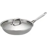 Product image of Anolon Tri-Ply Clad 12.75-Inch Frying Pan with Lid