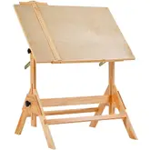 Product image of Meeden Solid Wood Drafting Table
