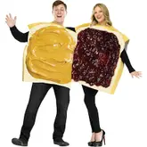 Product image of Peanut Butter and Jelly Adult Halloween Costume