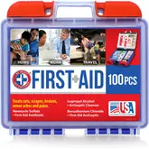 Product image of Be Smart Get Prepared 100-Piece First Aid Kit