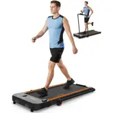 Product image of UREVO 2-in-1 Foldable Under-Desk Treadmill