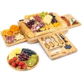 Product image of Smirly Bamboo Charcuterie Board