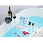 Product image of Szivyshi Clear Acrylic Bathtub Rack 