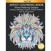 Product image of Cindy Elsharouni Stress Relieving Adult Coloring Book