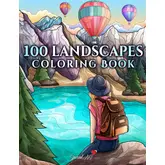 Product image of Special Art 100 Landscapes Adult Coloring Book