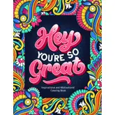 Product image of  Kim Mansamer Inspirational Quotes Adult Coloring Book