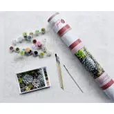 Product image of Pink Picasso Kits Botanical Floral DIY Canvas Paint by Numbers