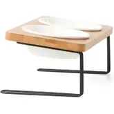 Product image of Fukumaru Elevated Ceramic Cat Bowls