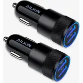 Product image of AILKIN USB Dual Port Car Charger 