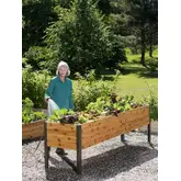 Product image of Gardener’s Supply Company Raised Garden Bed Heavy Duty Cedar
