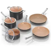 Product image of Ninja CW99009 Extended Life Premium Ceramic 9-piece Cookware Set