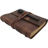 Product image of CoolLeathor Leather Journal Lined Notebook