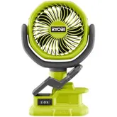 Product image of Ryobi One+ 18V Cordless 4 in. Clamp Fan 