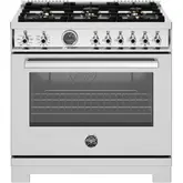 Product image of Bertazzoni PRO366BCFEPXT 36-Inch Dual-Fuel Range
