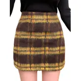 Product image of Floern Women’s Plaid Mini Skirt