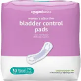 Product image of Amazon Basics Women's Ultra Thin Bladder Control Pads - Light Absorbency