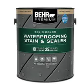Product image of Behr Premium Solid Color Waterproofing Stain & Sealer