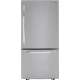 Product image of LG LRDCS2603S 33-inch Bottom Freezer Refrigerator 